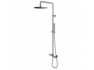 OMNIRES termostatyczny system prysznicowy natynkowy Y nikiel