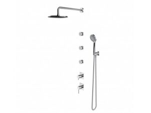 OMNIRES system prysznicowy podtynkowy z dyszami bocznymi chrom