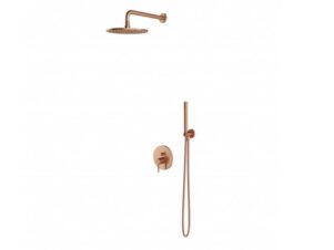 OMNIRES system prysznicowy podtynkowy Y miedź szczotkowana