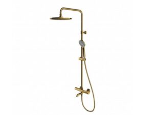 OMNIRES termostatyczny system wannowy natynkowy Y złoty