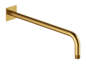 OMNIRES Ramię prysznicowe ścienne złoty szczotkowany 40 cm