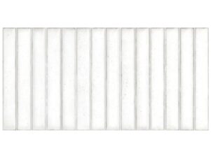MOZAIKA KARATSU POLAR WHITE 11,5x23 biała