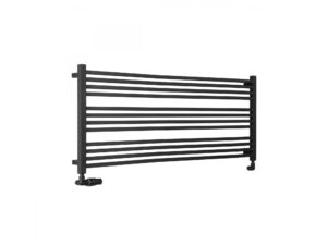 INSTAL-PROJEKT grzejnik łazienkowy poziomy PASAT 1400x555 czarny