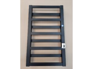 INSTAL-PROJEKT wyprzedażowy grzejnik łazienkowy FEN 670x400 czarny