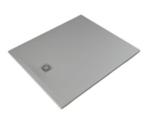 brodzik prostokątny RAK- FEELING 70x90 szary mat