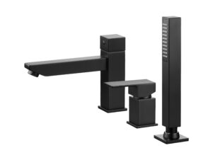 DEANTE bateria wannowa 3-otworowa ANEMON nero