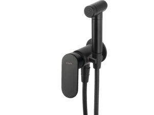 DEANTE bateria bidetowa podtynkowa ze słuchawką typu bidetta ALPINIA nero