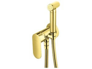 DEANTE bateria bidetowa podtynkowa ze słuchawką typu bidetta ALPINIA złoty
