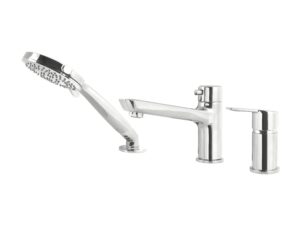 DEANTE bateria wannowa 3-otworowa ARNIKA chrom