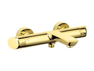 DEANTE bateria wannowa ścienna ARNIKA złoty