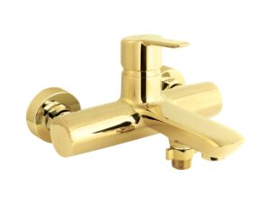 DEANTE bateria wannowa ścienna ARNIKA złoty