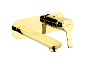 DEANTE bateria umywalkowa podtynkowa ARNIKA złoty