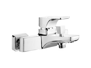 DEANTE bateria wannowa ścienna HIACYNT chrom