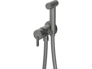 DEANTE bateria bidetowa podtynkowa ze słuchawką typu bidetta SILIA titanium