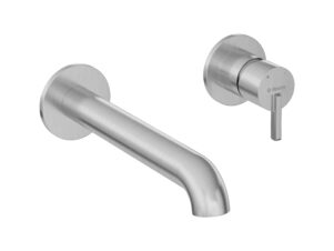 DEANTE bateria umywalkowa podtynkowa SILIA stal szczotkowana