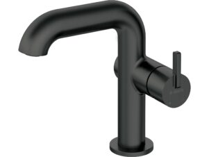 DEANTE bateria umywalkowa z prostokątną wylewką SILIA nero