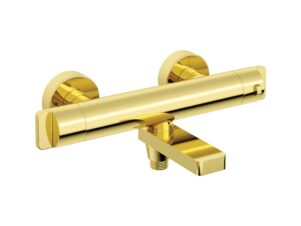 DEANTE bateria wannowa termostatyczna złota