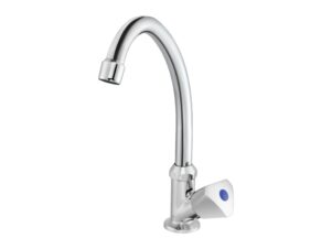 DEANTE bateria umywalkowa do wody zimnej lub zmieszanej chrom