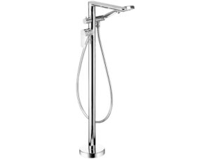 DEANTE bateria wannowa wolnostojąca z zestawem prysznicowym JASMIN chrom