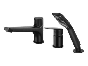 DEANTE bateria wannowa 3-otworowa JASMIN nero