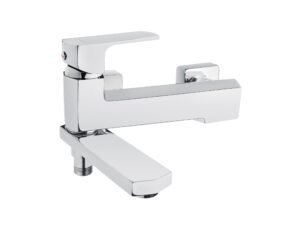 DEANTE bateria wannowa ścienna MARUNA chrom