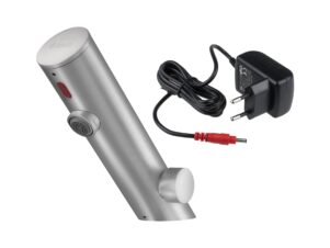 DEANTE bateria umywalkowa bezdotykowa z regulacją temperatury - 230/6V SENSE stal szczotkowana