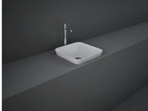 umywalka wpuszczana biała kwadratowa RAK VARIANT - VADI43600AWHA 36x36cm