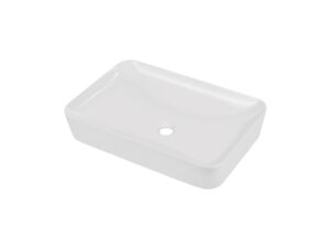 DEANTE umywalka ceramiczna nablatowa - 60x40 cm TEMISTO biały