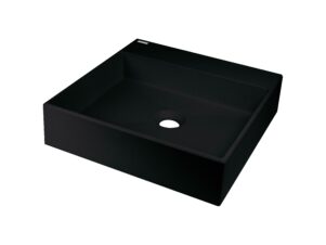DEANTE umywalka granitowa nablatowa CORREO nero