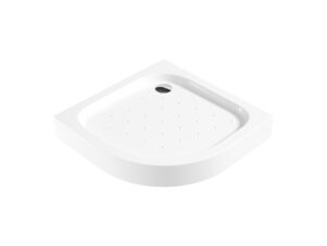 DEANTE brodzik akrylowy półokrągły 90x90 cm FUNKIA biały