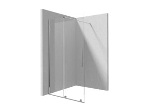 DEANTE ścianka prysznicowa walk-in - przesuwna 100 cm PRIZMA chrom