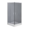 DEANTE kabina prysznicowa kwadratowa 80x80 cm FUNKIA chrom