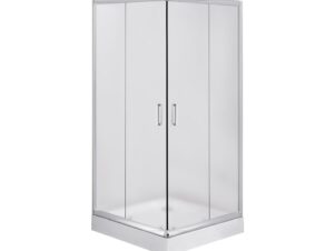DEANTE kabina prysznicowa kwadratowa 90 cm FUNKIA chrom