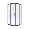 DEANTE kabina prysznicowa półokrągła 90x90 cm nero