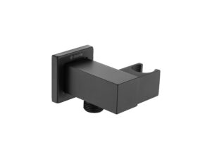 DEANTE przyłącze kątowe kwadratowe z uchwytem na słuchawkę CASCADA nero