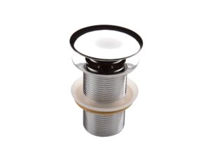 DEANTE korek do umywalki bez przelewu CLICK-CLACK chrom