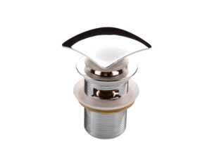 DEANTE korek do umywalki lub bidetu przelewem CLICK-CLACK chrom