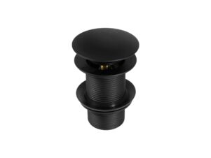 DEANTE korek do umywalki bez przelewu CLICK-CLACK nero