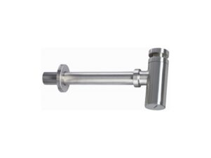 DEANTE syfon do umywalki okrągły stal szczotkowana