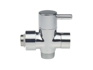 DEANTE przełącznik natrysku 2-funkcyjny do deszczowni chrom