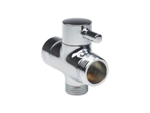 DEANTE przełącznik natrysku 2-funkcyjny do deszczowni chrom