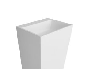 BESCO umywalka ceramiczna wolnostojąca Vera biały